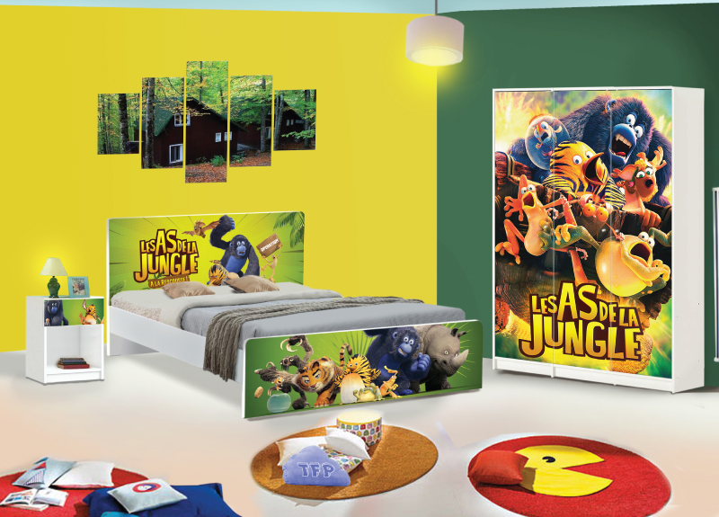 Les As De La Jungle Bedroom Package